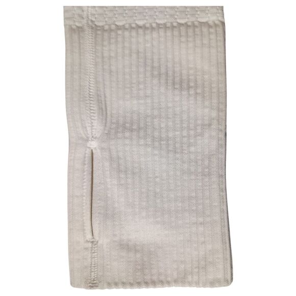 Lululemon Top 4 Womens White Rest Less Pullover Any Nylon Shirt Breathable Solid - Picture 4 of 5